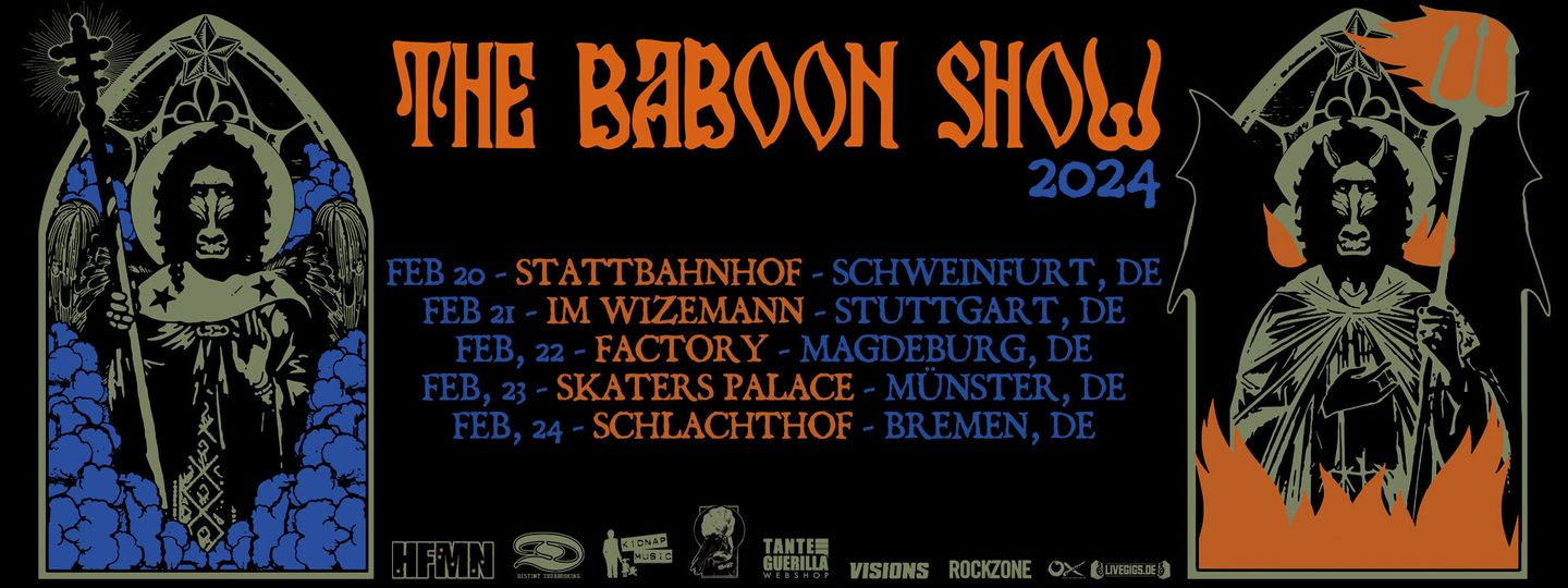 Baboon Show / Tour 2024 // 22.02.2024