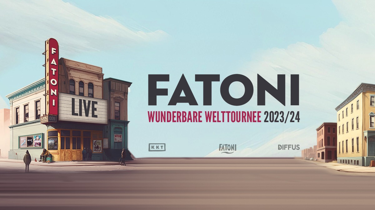 Fatoni // Wunderbare Welttournee 2024 // 20.01.2023