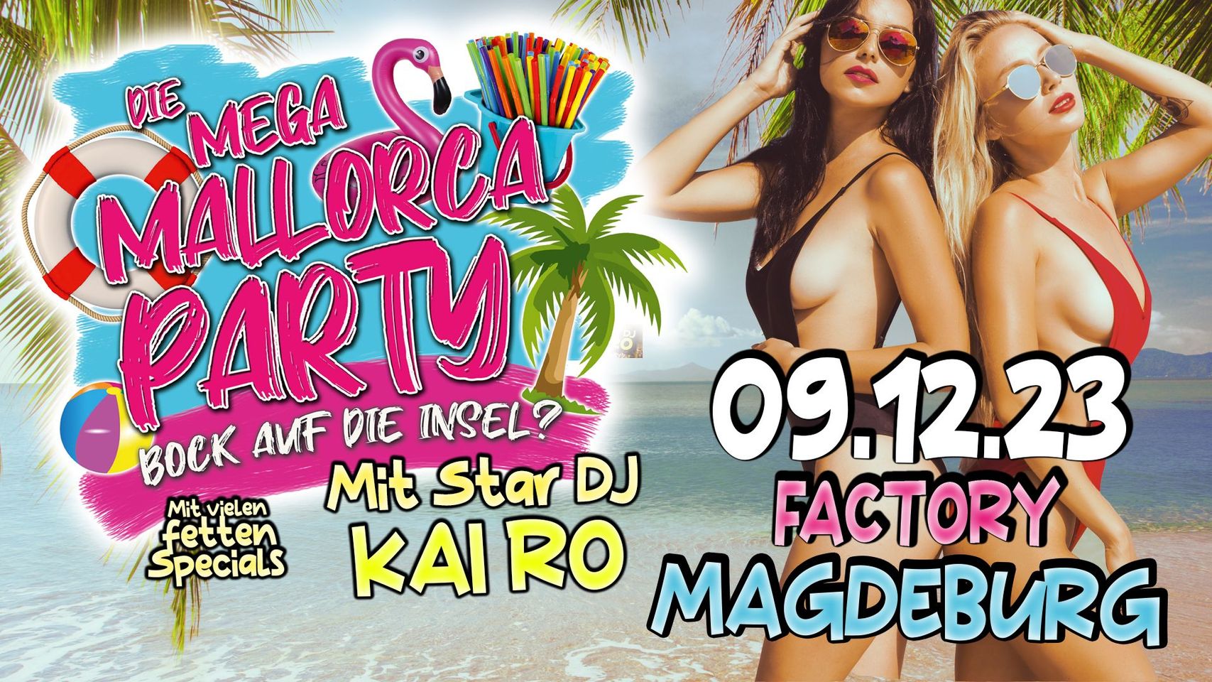 Die MEGA Mallorca Party // 09.12.2023