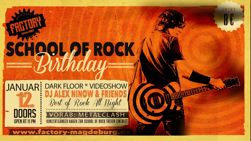 School of Rock - Dark Friday // 12.01.2024