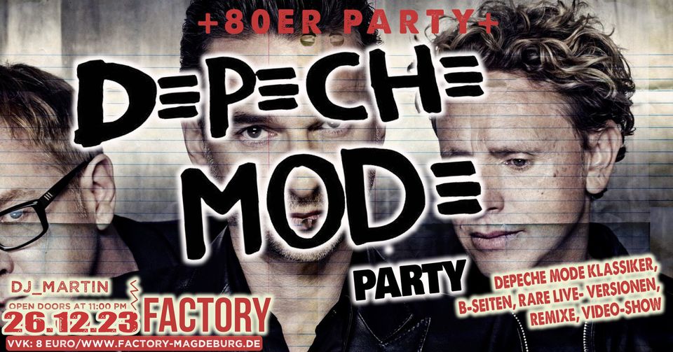 Depeche Mode Party // + 80er Party // 29.03.2024