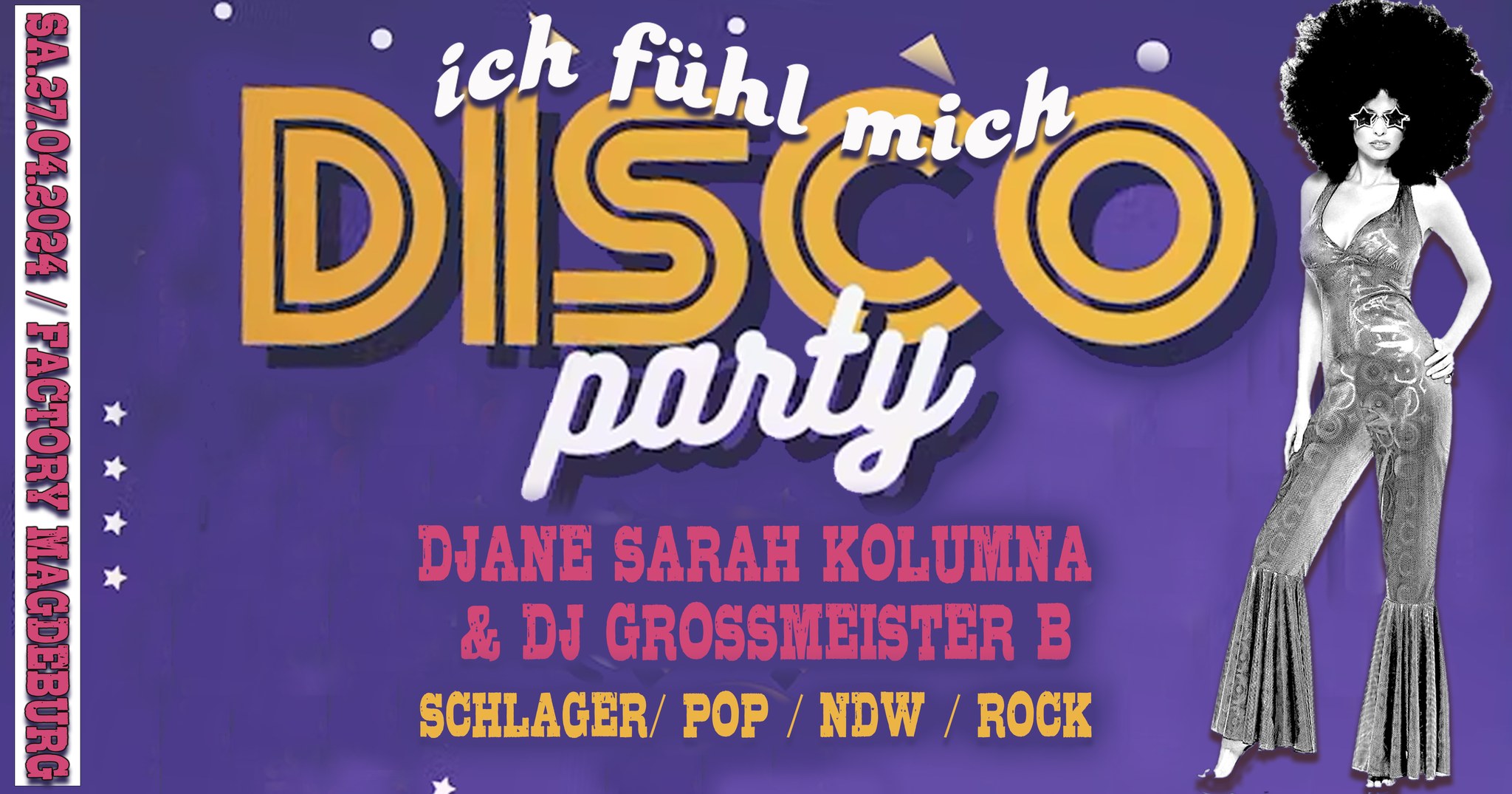 "Ich fühl mich Disco" - die neue Schlagerparty // 27.04.2024
