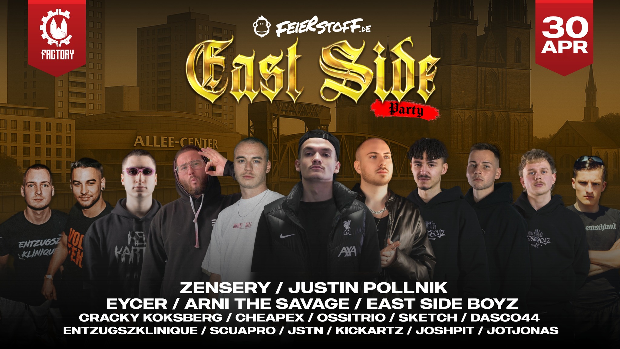East Side Party - Der Osten eskaliert // 30.04.2026