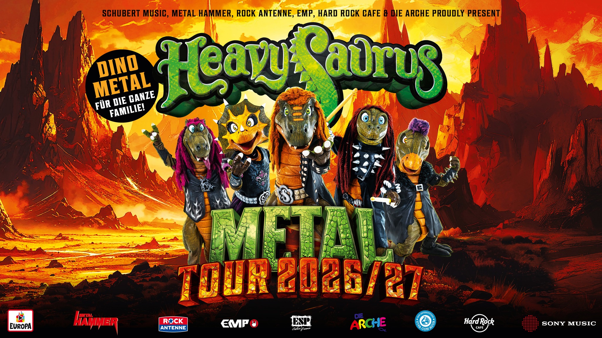HeavySaurus // Metal Tour 2027 // 15.1.2027