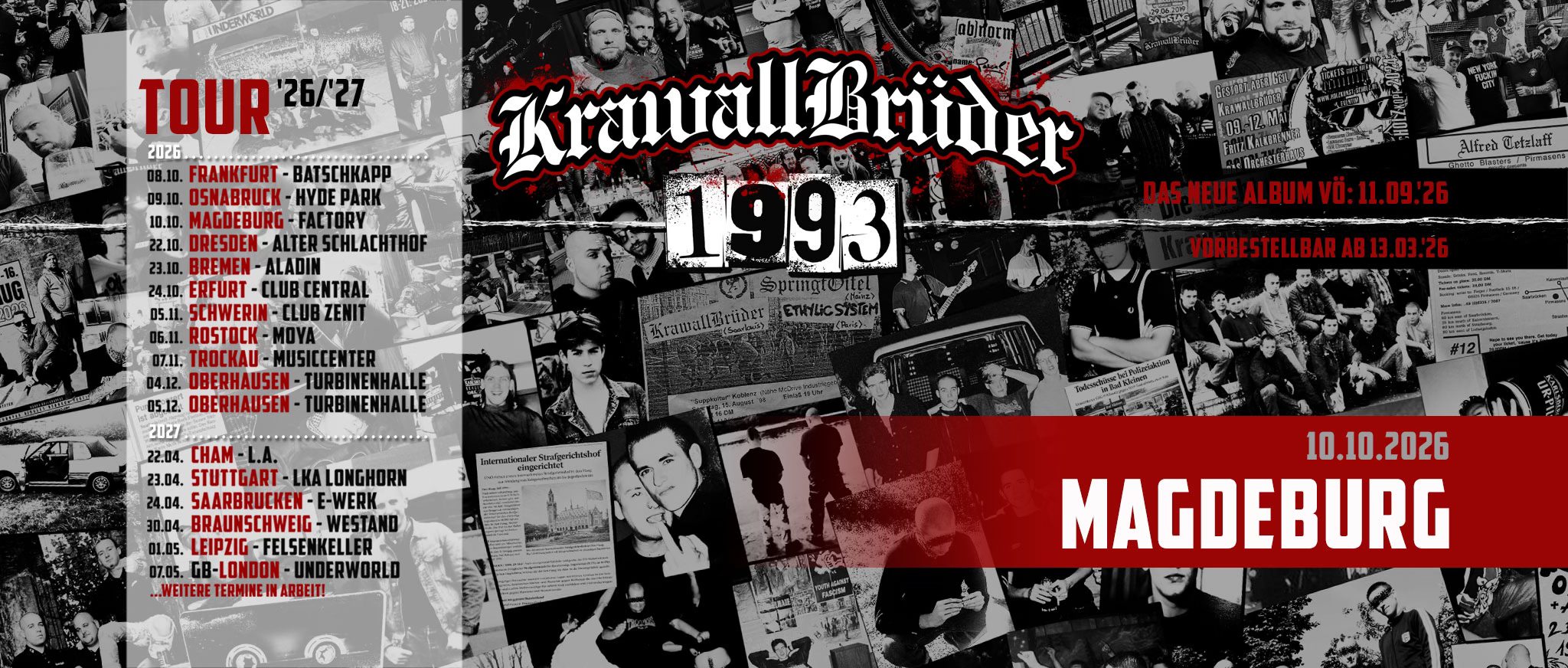 KrawallBrüder // 1993 Tour // 10.10.2026